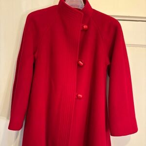Rare Trigere Vintage Wool Coat